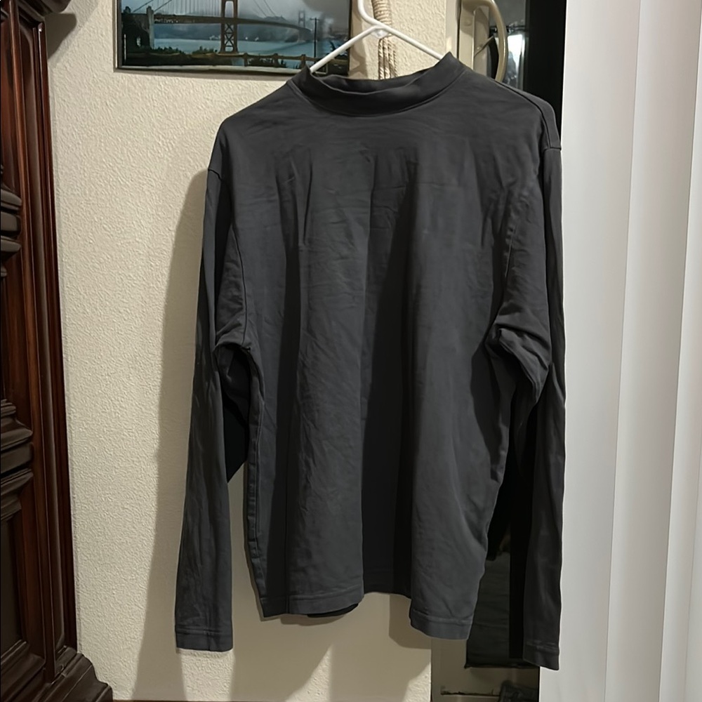 Yeezy Gray Long Sleeve Tee Casual Essential